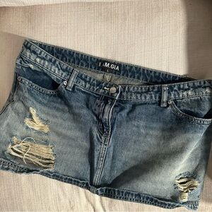 I.AM.GIA Denim Miniskirt